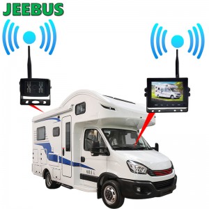 Bezprzewodowa kamera Wi-Fi z automatycznym cofaniem i 5-calowym monitorem systemu parkowania dla pojazdu RV
